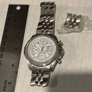 Fake Breitling Silver Watch